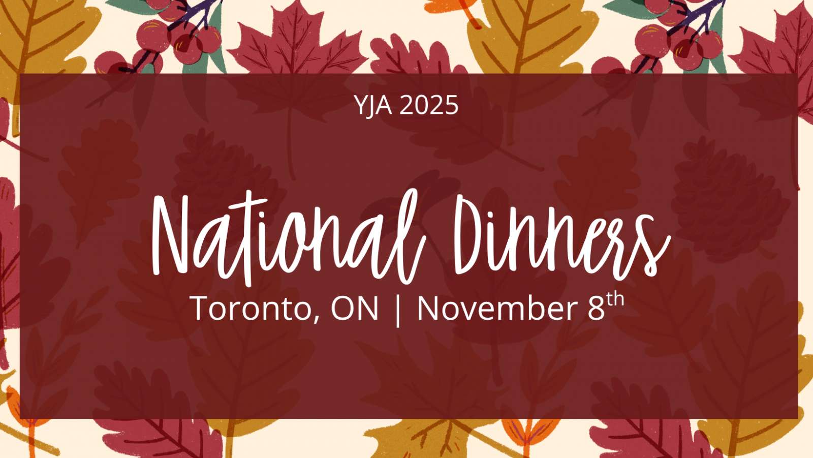 YJA National Dinner - Toronto, ON