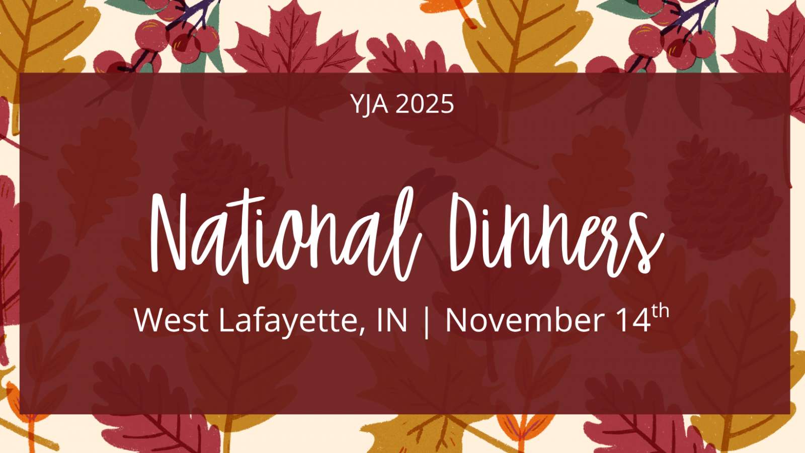 YJA National Dinner - West Lafayette, IN