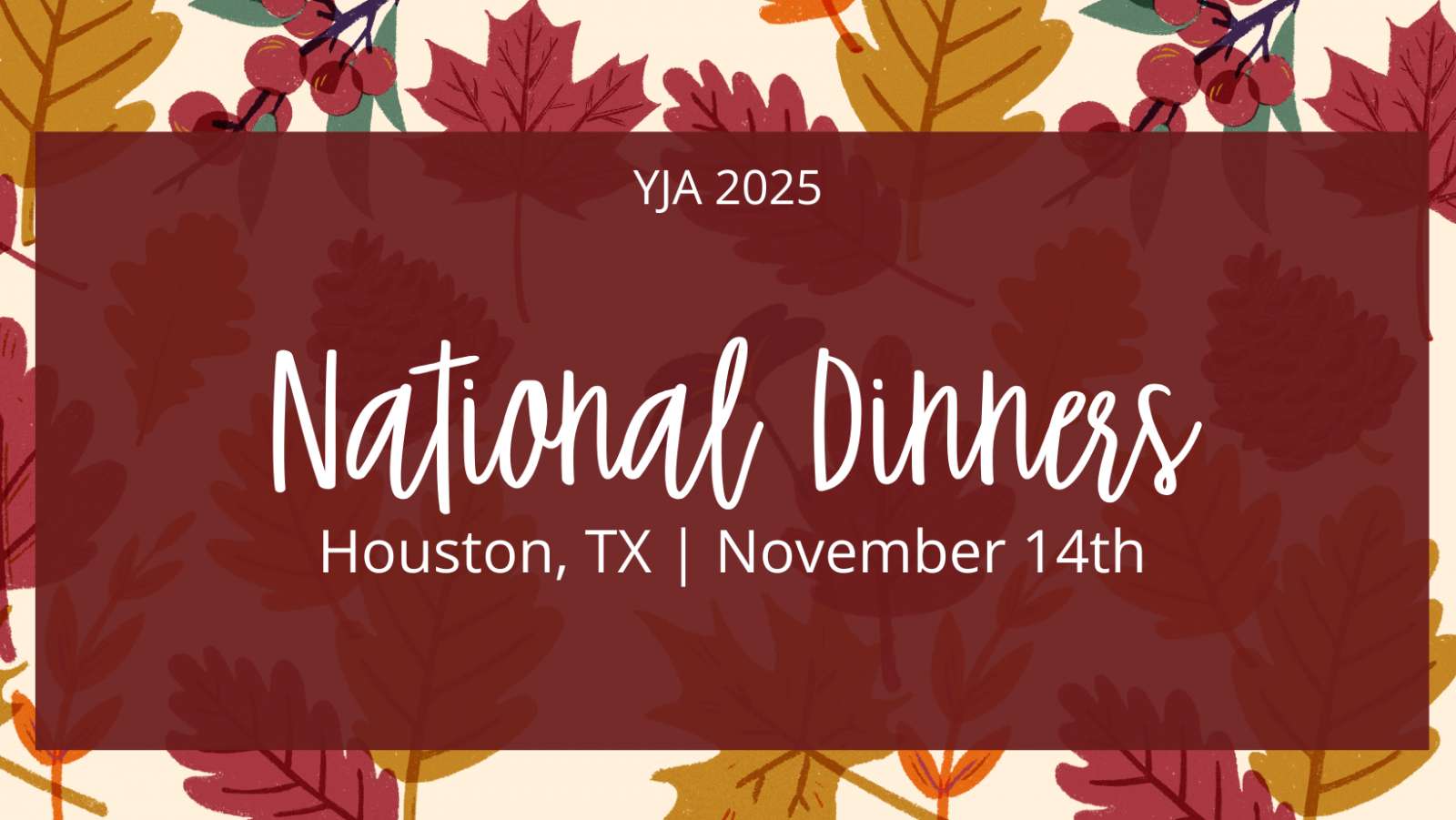 YJA National Dinner - Houston, TX